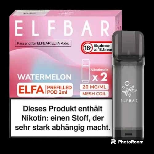 Elfbar Elfa Prefilled Pod Watermelon 2x 20mg Nikotin