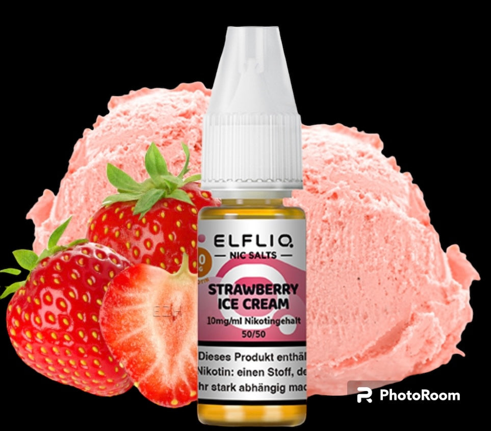 Elfbar Elfliq Strawberry Ice Cream