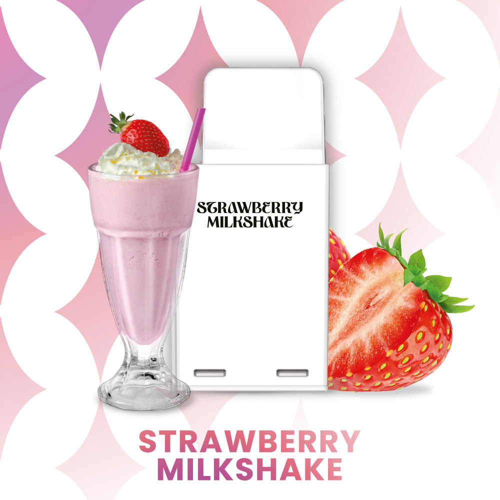 La Fume Cuatro Strawberry Milkshake 20mg Nikotin