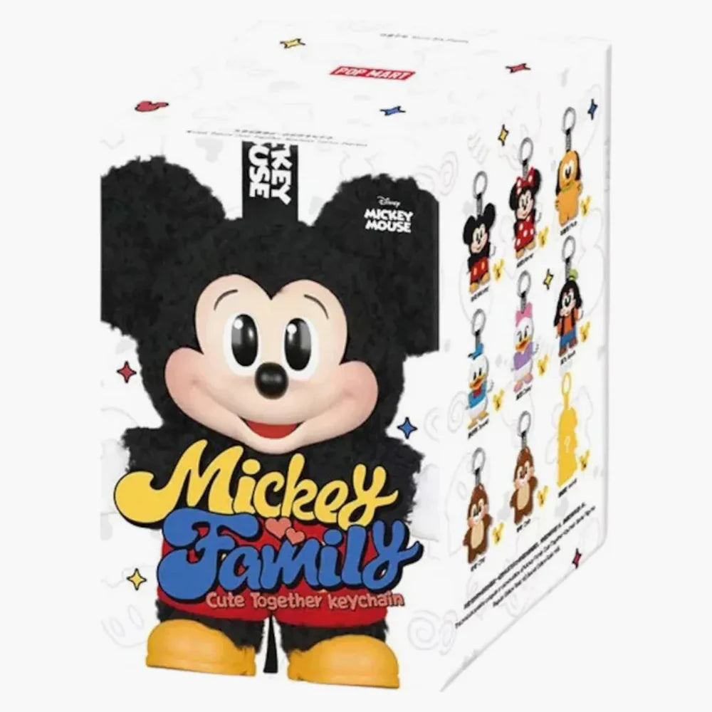 Pop Mart Mickey Mouse & Friends Blindbox Schlüsselanhänger Labubu