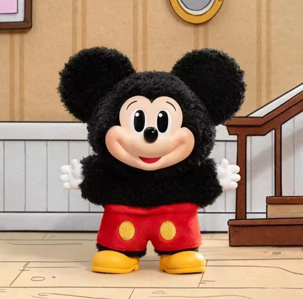 Pop Mart Mickey Mouse & Friends Blindbox Schlüsselanhänger Labubu